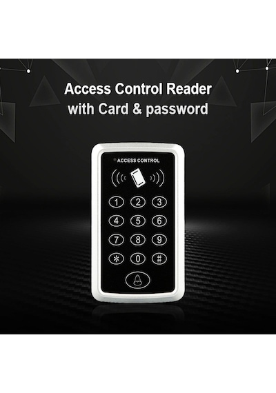 Sonex Rfid Şifreli Kapı Kilidi - Kartlı Geçiş Kontrol Sistemi Full Set