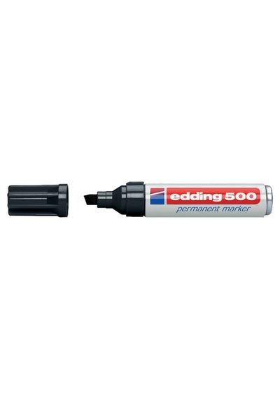 Zekicocuk Edding Markör Permanent Kesik Uçlu 2-7 Mm Siyah 500 10 Adet