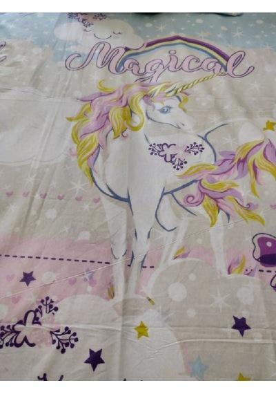 Unicorn Basktek Kişilik Outlet Nevresim Seti, 2 Parça