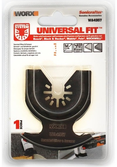 Worx Wa4957 Çok Amaçlı Raspalama Makinası İçin 65mm Universal Kazıma Ve Halı Kesme Bıçağı Fr Wa4957