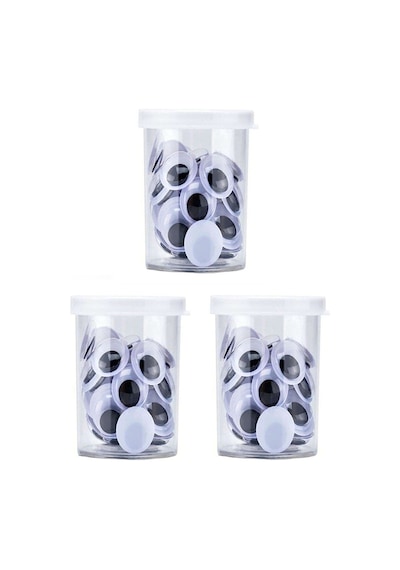 Bubu Oynar Göz Siyah 12mm 8gr - 3 Adet