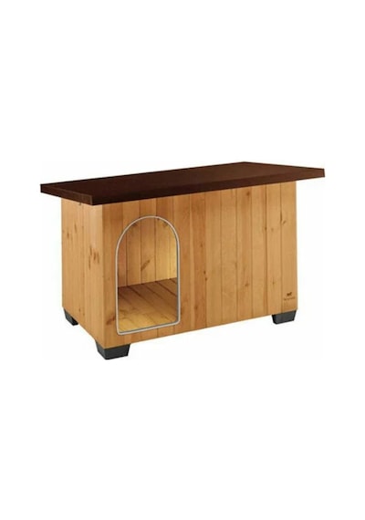 Ferplast Kennel Baita 120 Ahşap Köpek Kulübesi 117 x 64 x 73 CM