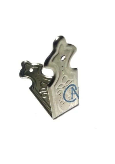 Dekoratif Sandık, Kutu Kenarı, 11x32mm, Nikel, 1 Adet Sarı
