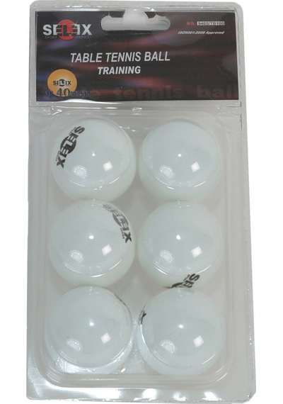Selex Tb 100 Pinpon Topu Beyaz 6'lı