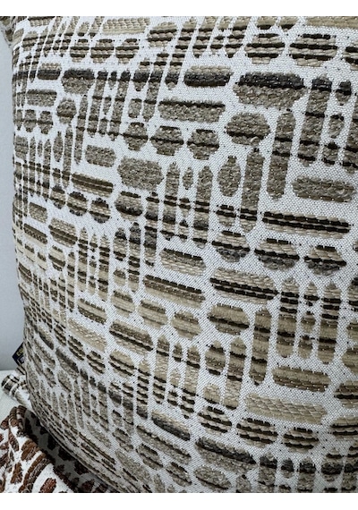 Nivemeshome Kırlent Kılıfı 45x45 Lisa 03 Vizon Vizon