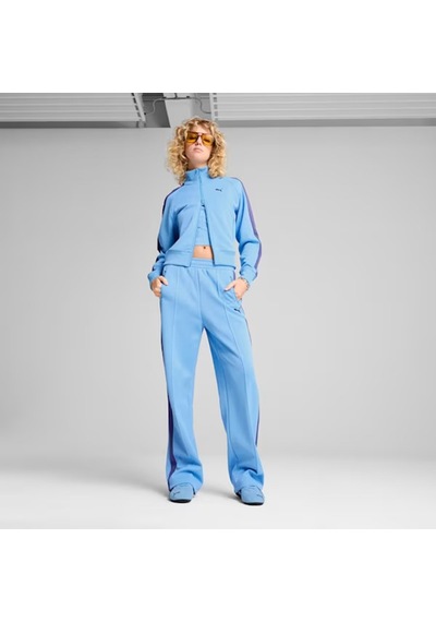 Puma T7 Always On Track Kadın Mavi Günlük Stil Ceket 62979657 1636977 Mavi