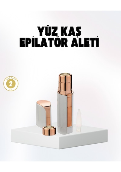Hassas Ciltler İçin Yüz Epilatörü Kaş Ve Bıyık