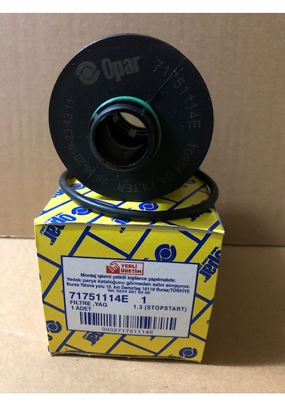 Fiat 1.3 Euro 5 Motor Yag Filtresi 71751114E 398861999