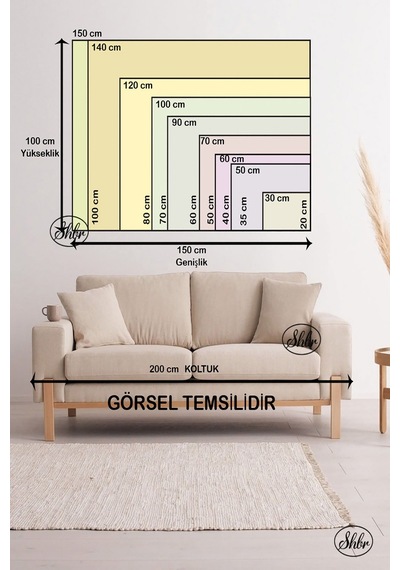 Tekli, Yatay, Kanvas, Dekoratif, Duvar, Tablosu , Pembe Gold Detaylı 3d Güller,