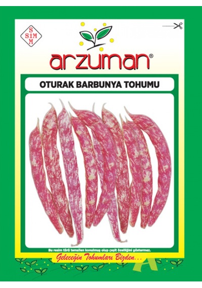 Arzuman Barbunya Tohumu 50 GR Oturak