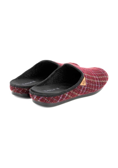 Muya Davis 33802 Anatomik Keçe Erkek Terlik Bordo Bordo