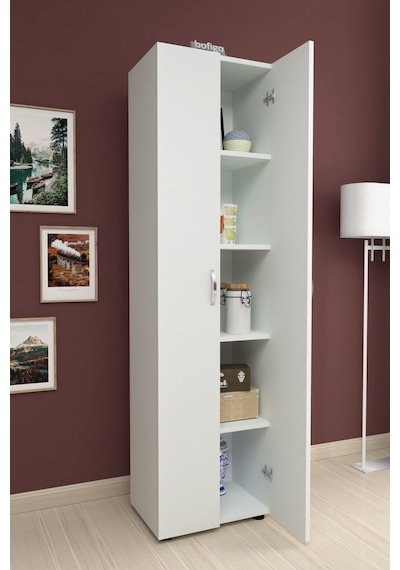 Bofigo 5 Raflı 2 Kapaklı Klasörlük Dolabı Mutfak Dolabı Banyo Dolabı Çok Amaçlı Dolap Cansu Beyaz Bofigo 5 Raflı 2 Kapaklı Klasörlük Dolabı Mutfak Dolabı Banyo Dolabı Çok Amaçlı Dolap Cansu Beyaz