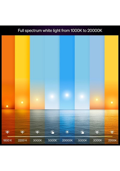 Ayrex Philips Hue Led A67 Lamba, Beyaz Ve Renkli Ambiyans, E27 Duy, 11,8 W, Tam Spektrumlu Işık 1000 K-20000 K, 1600 Genel