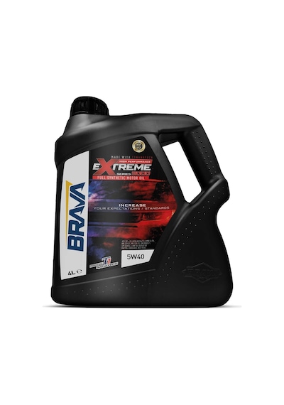 Brava Extreme 9000 5W-40 Tam Sentetik Motor Yağı 4 L
