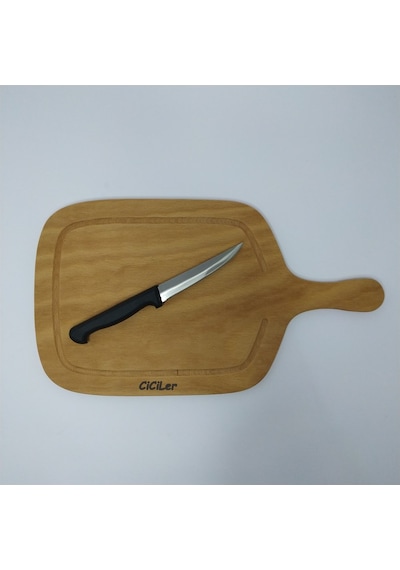 Ahşap Saplı Kesme Tahtası 22X40 Ahşap