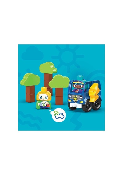 Hdx90 Mega Bloks Doğa Dostu Otobüs Seti 36 Parça +1 Yaş