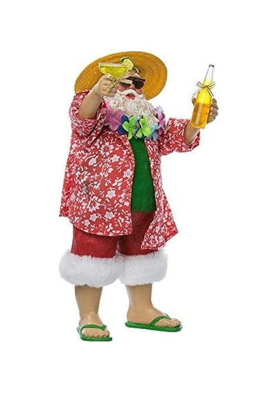 Kurt Adler Fabriche' Beach Baba, 25 Cm, 2 Parça Set