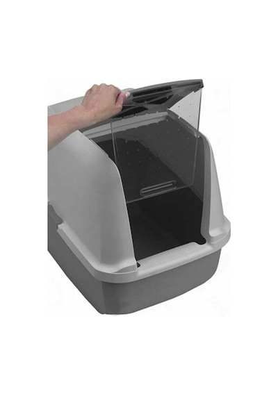 Catit 50695 Jumbo Filtreli Kapalı Kedi Tuvaleti 57 x 46 x 43 CM