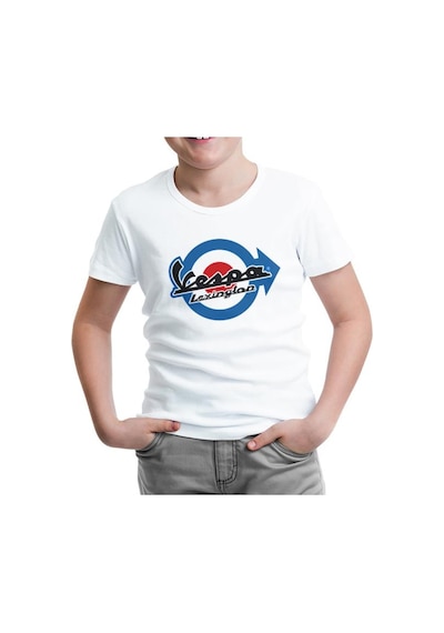 Lord Tshirt Vespa Lexington Beyaz Çocuk Tshirt