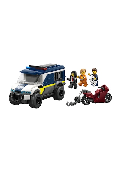 LEGO® City Polis Mahkum Nakliye Aracı 60479 - 6 Yaş ve Üzeri Çocuklar için Yaratıcı Oyuncak Yapım Seti (198 Parça)