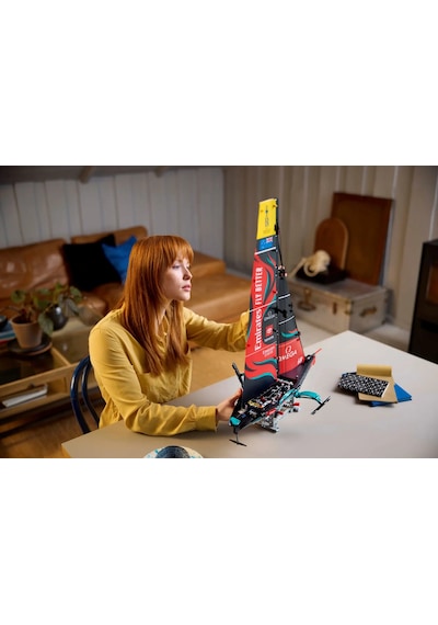 LEGO® Technic Emirates Team New Zealand AC75 Yat 42174 - Yetişkinler için Yelkenli Tekne Modeli Yapım Seti (962 Parça)