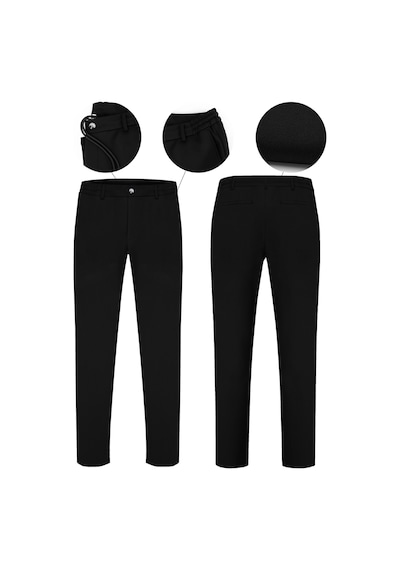 Goffra Erkek North Esnek Relaxed Beli Lastikli Jogger Pantolon Siyah M702-r0311-04 Siyah