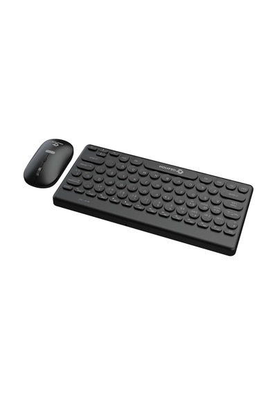 Km-bt37 Kablosuz Klavye Mouse Seti, Bluetooth + Usb Dongle 2.4g, 78 Tuş Kompakt, Türkçe Q, Pc Tv Laptop Tablet Telefon Uyumlu, Siyah Diğer