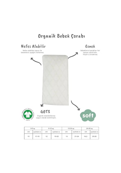 Tekli Ekose Kabartma Penye Külotlu Çorap Bs50105 Ekru Renkli Çok Renkli