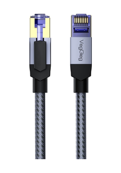 Veggieg Cat8 40gbps Gigabit Ftp 2000mhz Rj45 Ethernet Ağ Kablosu 2 Metre