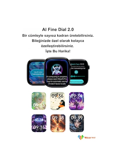 Wearfitpro Hk11 Pro Max 49mm Amoled Ekran Yeni Nesil Chat Bot Destekli Yeni Özelliklere Sahip Akıllı Saat