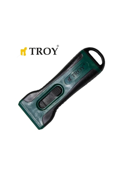 Troy 21607 Plastik Kazıma Bıçağı, 4 Yedek Bıçaklı
