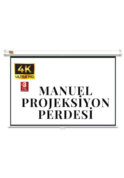 Sanper 100 X 100 Projeksiyon Perdesi Storlu Zincirli