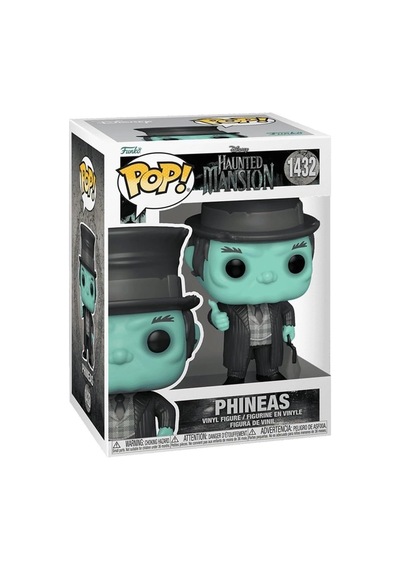 Funko Pop Disney The Haunted Mansion Phineas Vinil Figür, 9,5 Cm