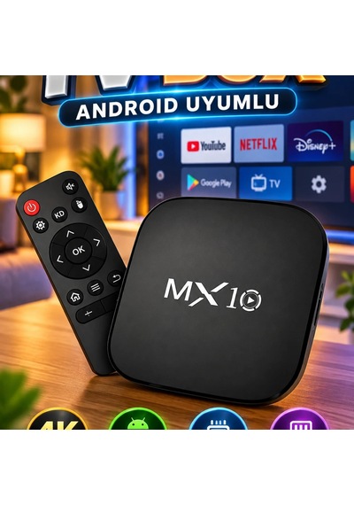 Mi Box S 4k Tv Box Android Uyumlu 8 Gb Dahili Hafıza 4 Çekirdekli Medya Oynatıcı