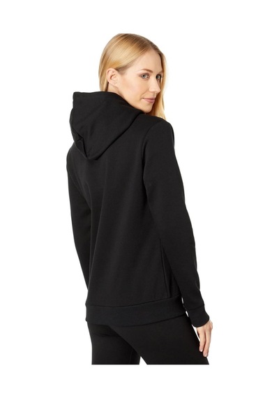 Puma Kadın Kapşonlu Ess Logo Hoodie Sweatshirt Siyah