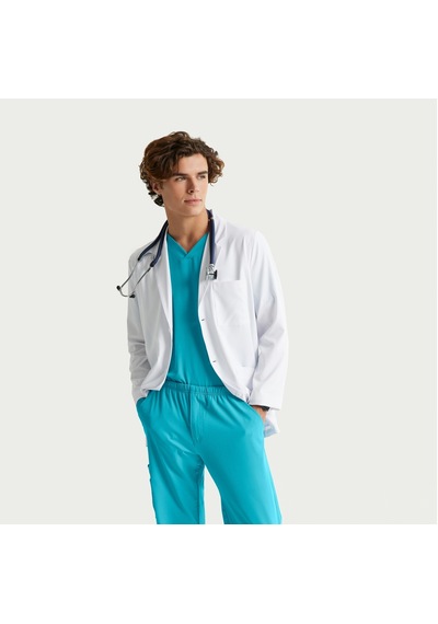 Barco Grey's Anatomy Austin Medikal Giyim Erkek Doktor Önlük Lab Coat 001
