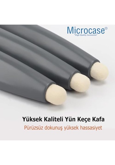 Microcase Taşınabilir Hassas Ekran Dokunmatik Keçe Uçlu Akıllı Tahta Kalemi -al4822 2 Adet Diğer