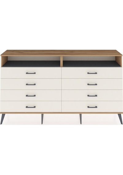 Arges Konsol 2 Raflı 8 Çekmeceli 176x30x99 Çam-antrasit/aytaşı Antrasıt/aytası - Atlas Çam Arges Konsol 2 Raflı 8 Çekmeceli 176x30x99 Çam-antrasit/aytaşı Antrasıt/aytası - Atlas Çam