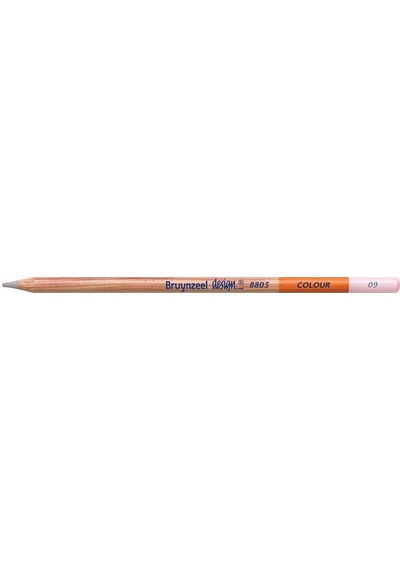 Bruynzeel Design Colour Pencils Kuru Boya Kalemi 09 Brown Pink