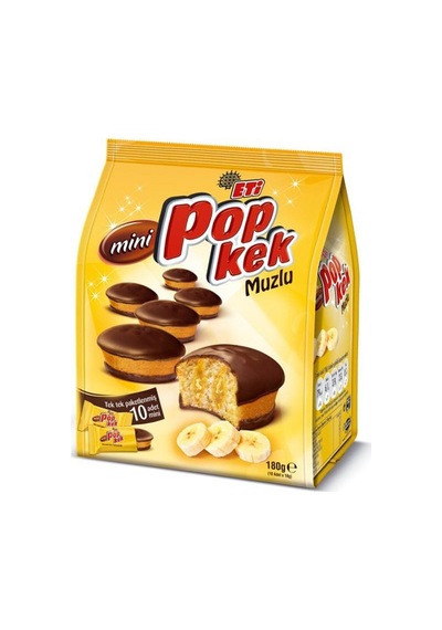 Pop Kek Mini Muzlu 180gr