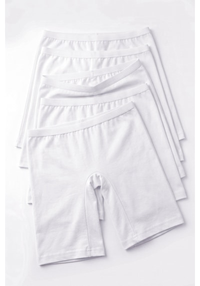 Öts Kız Çocuk 5 Li Pamuklu Boxer Pembe Uzun Premium Günlük Kullanım 8254-5 Beyaz Öts Kız Çocuk 5 Li Pamuklu Boxer Pembe Uzun Premium Günlük Kullanım 8254-5 Beyaz