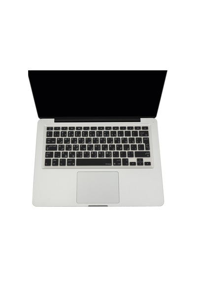 Arapça Klavye Koruyucu Apple Uyumlu MacBook Air Pro Eski Usb'li Model 2008/2017 Uk Enter Siyah