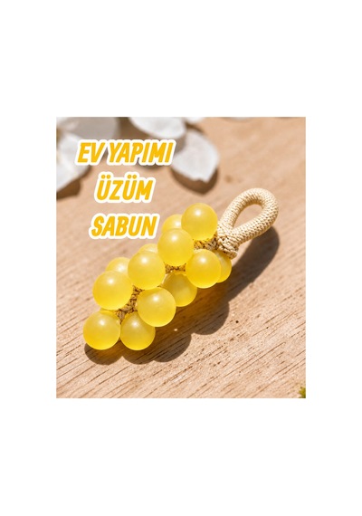 Ev Yapımı Şeffaf Üzüm Sabun Sarı Diğer