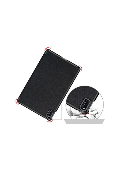 Huawei Matepad 10.4 2020 Bah3-w09-bah3-al00 Uyumlu Smart Cover Standlı 1-1 Tablet Kılıfı - Mor - T15203