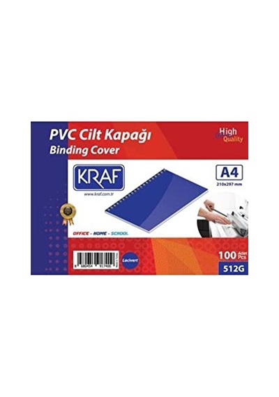 Cilt Kapağı A4 160 Mic. 100 Lü Lacivert 512g
