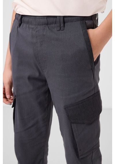 Tommy Life Gri Standart Fit Dokuma Hafif Esnek Chino Erkek Çocuk Pantolon - 11271 Gri Tommy Life Gri Standart Fit Dokuma Hafif Esnek Chino Erkek Çocuk Pantolon - 11271 Gri