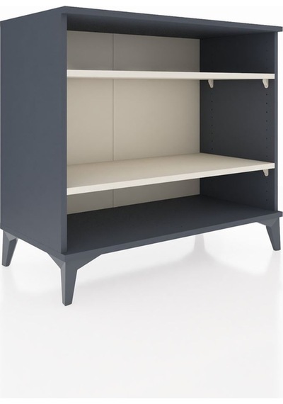 Hyperion Şifonyer 2 Raflı 88x44x80 Antrasit-aytaşı Antrasit