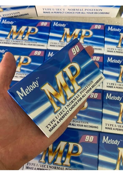 Melody Boş Kaset 90lık - Mp Ses Kayıt Kaseti - Teyp Kaseti