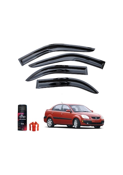 Rio Mügen Cam Rüzgarlığı Sedan 2006-2011 Arası 4 Lü Takım+koku