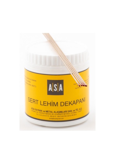 Gümüş Kaynak Dekapani Asaflo 500Gr+Gümüş Kaynak Teli%30 2Mm 5 Ad